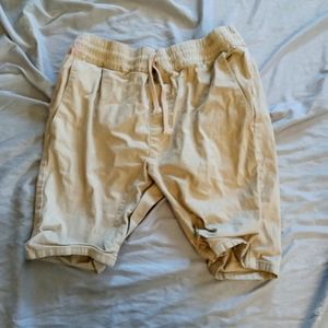 Pacsun los angles cream colored shorts